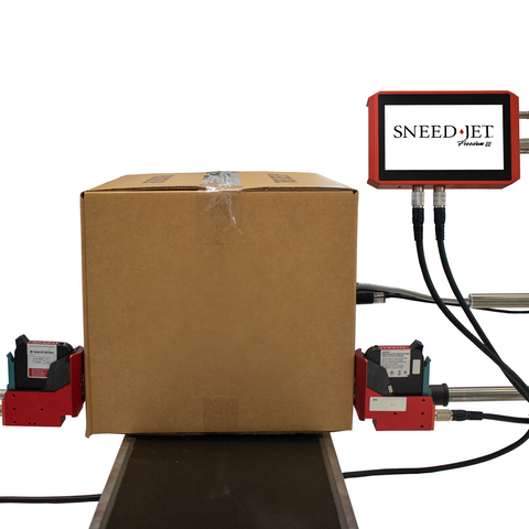 SNEED-JET® FREEDOM 22 CODIFICADOR DE CAJAS DE DOBLE CABEZAL