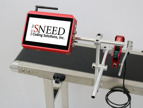 SNEED-JET® Titan Impresora para imprimir fechas, lotes y códigos de lote.