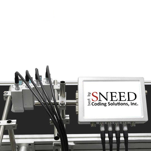 SNEED-JET Titan 41 Inkjet Coder - Print Date Codes, Batch Codes, Lot Number, Barcodes. Inkjet Coder.